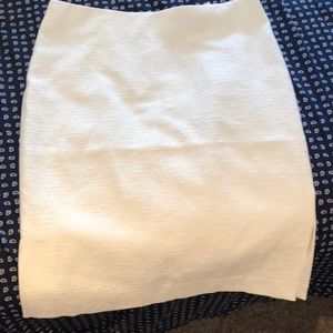 Loft cream pencil skirt - NWT